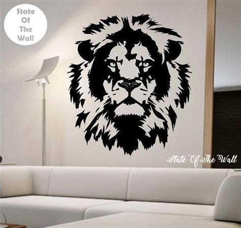 lion wall sticker